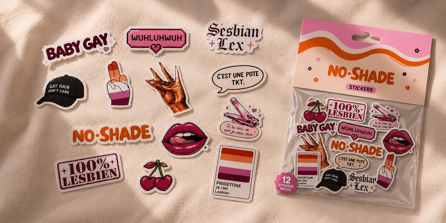 Pack stickers NoShade